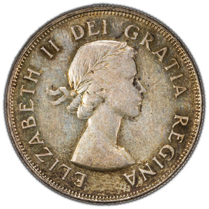 SOLD Canada 1953 NSF LD 50 Cents Half Dollar Silver Coin