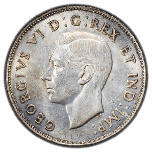 SOLD Canada 1943 50 Cents Half Dollar Silver Coin