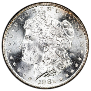 SOLD United States 1881-S $1 Morgan Silver Dollar Coin