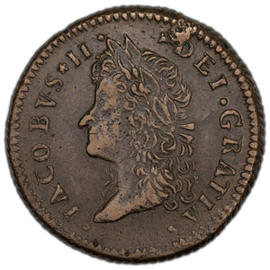 SOLD Ireland April 1690 Gun Money Shilling Coin SP #6582