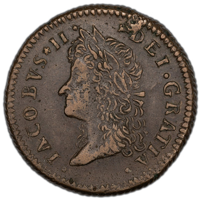 SOLD Ireland April 1690 Gun Money Shilling Coin SP #6582