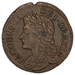SOLD Ireland July 1690 Gun Money Sixpence Coin SP #6583