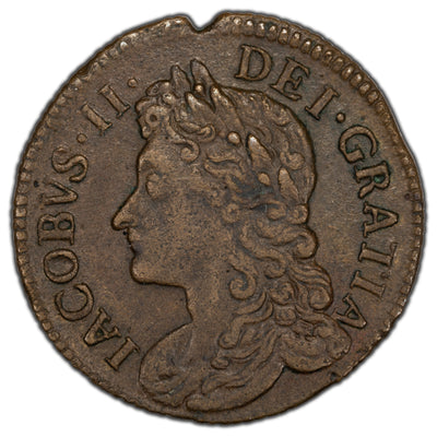 SOLD Ireland July 1690 Gun Money Sixpence Coin SP #6583