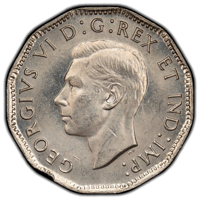 Canada 1946 5 Cents Nickel Coin - MS-63