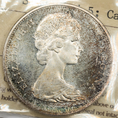 SOLD Canada 1965 Sm Beads Ltd 5 $1 Silver Dollar Coin - ICCS MS-65 Cameo