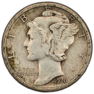 SOLD United States 1926 10 Cents Mercury Dime Silver Coin