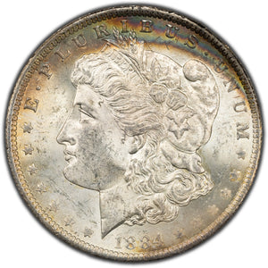 SOLD United States 1884-O $1 Morgan Silver Dollar Coin - Uncirculated+