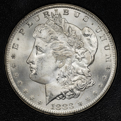 SOLD United States 1883-CC $1 Morgan Silver Dollar Coin - GSA With Box and COA