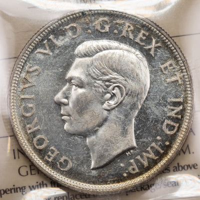 SOLD Canada 1946 $1 Silver Dollar Coin - ICCS MS-63