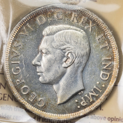 SOLD Canada 1946 $1 Silver Dollar Coin - ICCS MS-63