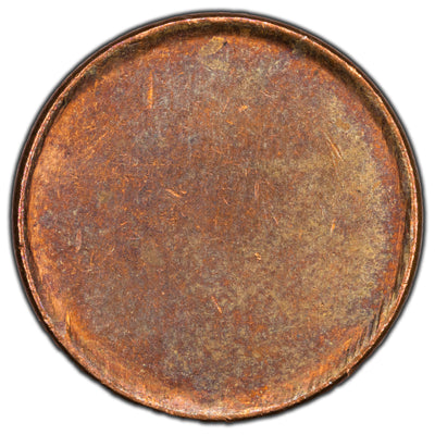 Canada N.D(1982-1996) 1 Small Cent Type 3 Blank Planchet 2.5g