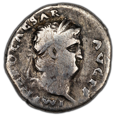 SOLD Ancient Rome Nero AD 67-68 Denarius Silver Coin RIC #68 Sear #1497