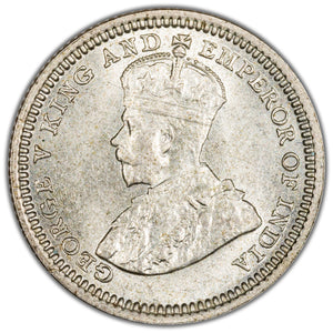 SOLD Hong Kong 1933 5 Cents Silver Coin KM #18