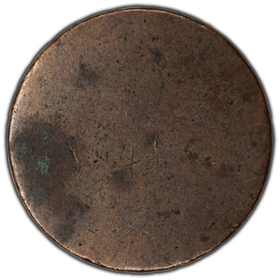 SOLD United States 1794 High Relief Head Liberty Cap Half Cent Coin - Filler / Slick Reverse