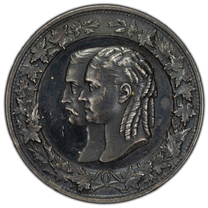 SOLD Canada Toronto Industrial Exposition Silver Medal Leroux #1466 45mm