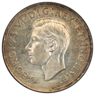 SOLD Canada 1938 $1 Silver Dollar Coin - Hairlines