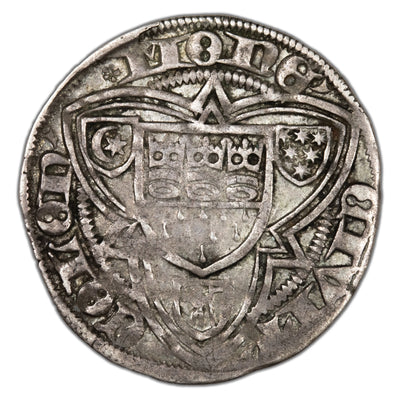 German States Cologne c.15th Century Weissphennig Silver Coin Schulten #1656