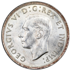 SOLD Canada 1939 $1 Silver Dollar Coin - MS-63