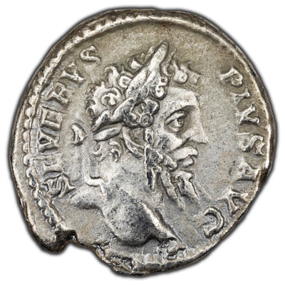 SOLD Ancient Rome Septimus Severus AD 202-210 Denarius Silver Coin RIC #306 RSC #791
