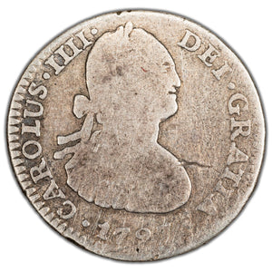 SOLD Mexico 1797 1 One Real Silver Coin KM #81 - Hairlines