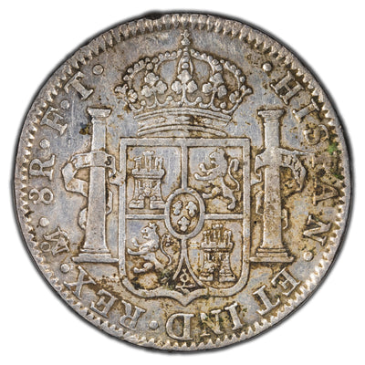 Mexico 1802 Mo-FT 8 Reales Silver Coin KM #109