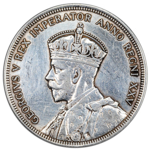 SOLD Canada 1935 $1 Silver Dollar Coin - First Year of Issue - Cleaned