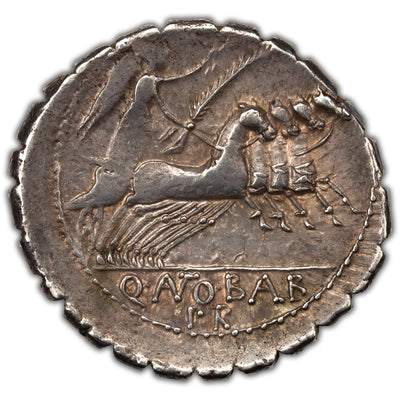 SOLD Ancient Rome Republic 83-82 BC Q. Antonius Balbus AR Denarius Crawford 364/1 3.93g
