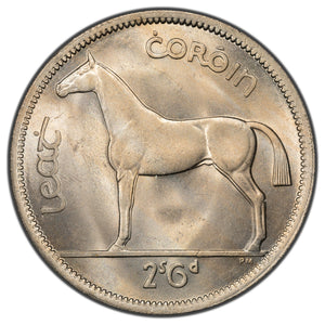SOLD Ireland 1964 1/2 Half Crown Coin KM #16a