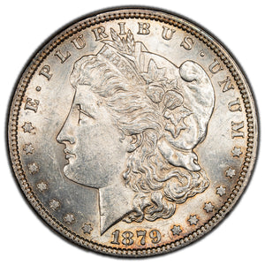 SOLD United States 1879 $1 Morgan Dollar Silver Coin