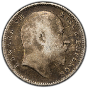 SOLD India 1905 B Rupee Silver Coin KM #508