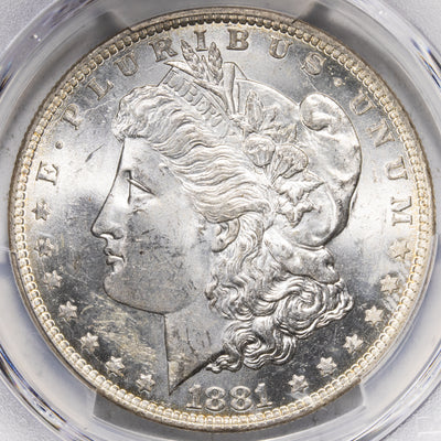 SOLD United States 1881-O $1 Morgan Silver Dollar Coin - PCGS MS-62