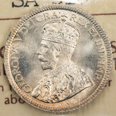 SOLD Canada 1931 10 Cents Dime Silver Coin - ICCS MS-65
