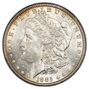 SOLD United States 1885 $1 Morgan Dollar Silver Coin