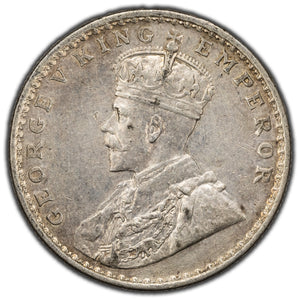SOLD India 1913 B Rupee Silver Coin KM #524