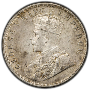 SOLD India 1918 Rupee Silver Coin KM #524