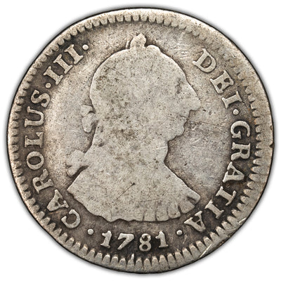 Mexico 1781 1 Real Silver Coin KM #78