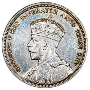 SOLD Canada 1935 $1 Silver Dollar Coin - First Year of Issue - Cleaned