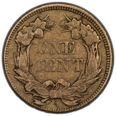 SOLD Untied Sates 1858 Large Letters Flying Eagle Cent Coin