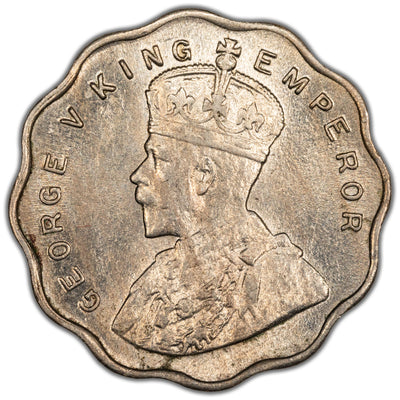 SOLD India 1933 1 One Anna Coin KM #513 - UNC+
