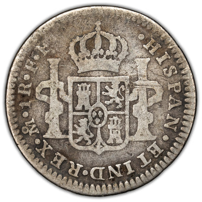 Mexico 1781 1 Real Silver Coin KM #78
