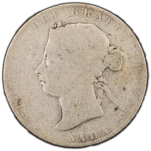 SOLD Canada 1900 50 Cents Half Dollar Silver Coin - Filler