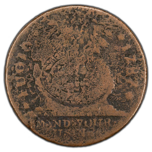 SOLD Untied Sates 1787 4 Cinq Fugio Cent