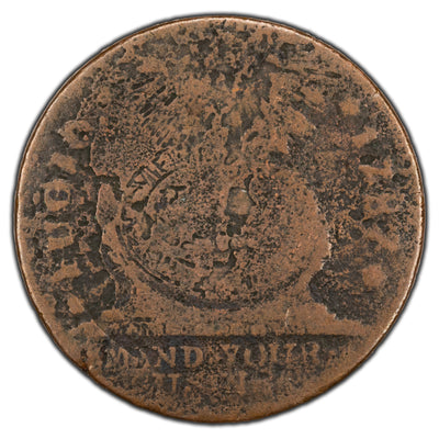 SOLD Untied Sates 1787 4 Cinq Fugio Cent