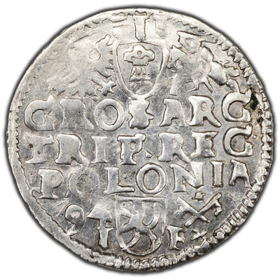 SOLD Poland 1594 Poznań 3 Grosze Silver Coin