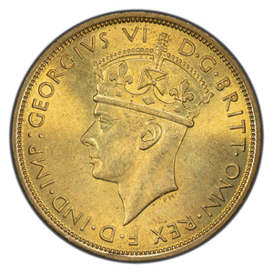 SOLD British West Africa 1938 2 Shilling Coin KM #24