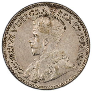 SOLD Canada 1930 25 Cents Quarter Silver Coin - VF+