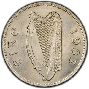 SOLD Ireland 1963 1/2 Half Crown Coin KM #16a - Choice Uncirculated