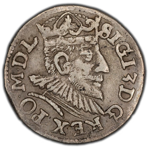 SOLD Poland 1591 Poznań 3 Grosze Silver Coin