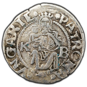 SOLD Hungary Ferdinand I 1545 K-B Denier Silver Coin EH #745a