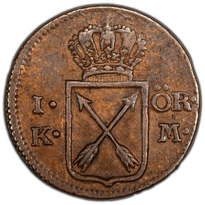 SOLD Sweden 1772 1 Ore Coin KM #512